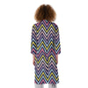 Pride Zigzag Rainbow Gay Print Pattern Kimono-grizzshop