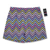 Pride Zigzag Rainbow Gay Print Pattern Men's Running Shorts-grizzshop