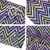 Pride Zigzag Rainbow Gay Print Pattern Men's Running Shorts-grizzshop