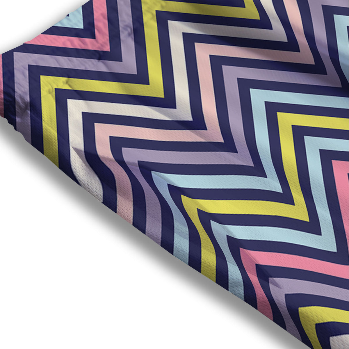 Pride Zigzag Rainbow Gay Print Pattern Mesh Shorts