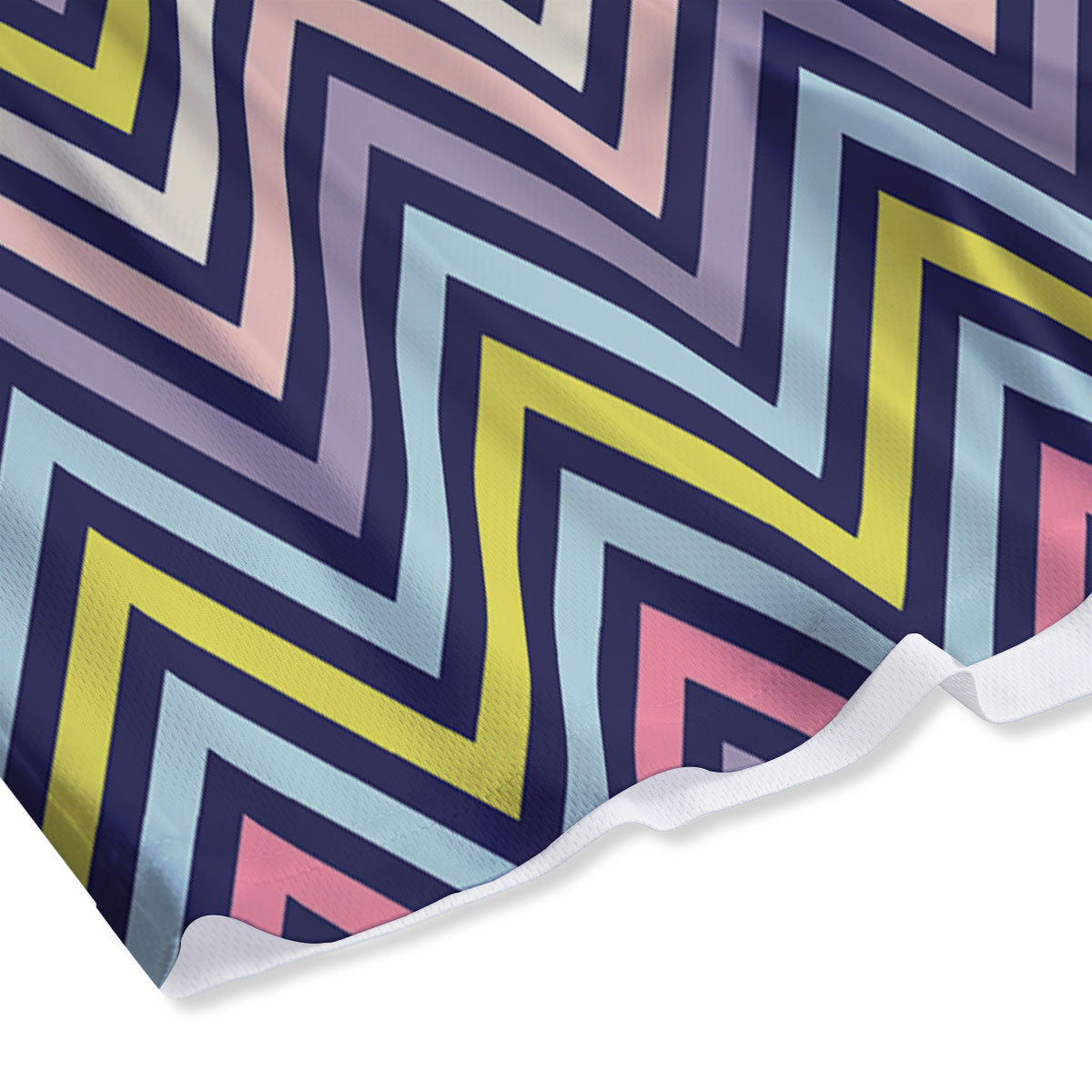 Pride Zigzag Rainbow Gay Print Pattern Mesh Shorts