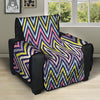 Pride Zigzag Rainbow Gay Print Pattern Recliner Protector-grizzshop