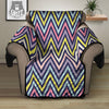 Pride Zigzag Rainbow Gay Print Pattern Recliner Protector-grizzshop