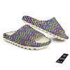 Pride Zigzag Rainbow Gay Print Pattern Sandals-grizzshop