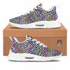 Pride Zigzag Rainbow Gay Print Pattern Tennis Shoes-grizzshop