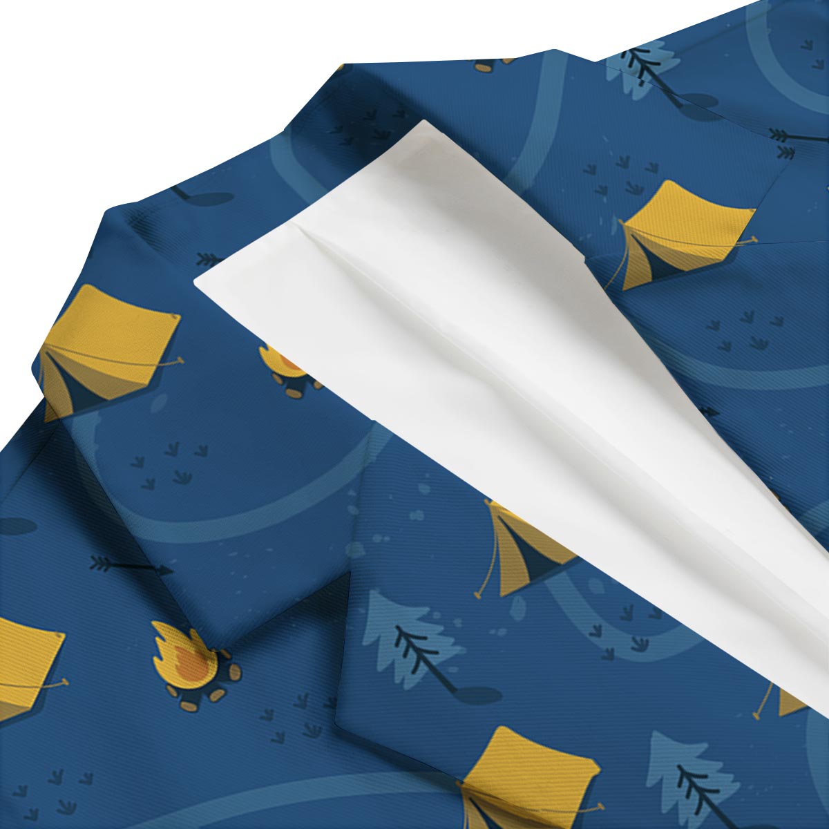 Print Camper Pattern Men's Blazer-grizzshop