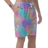 Print Holographic Men's Shorts-grizzshop