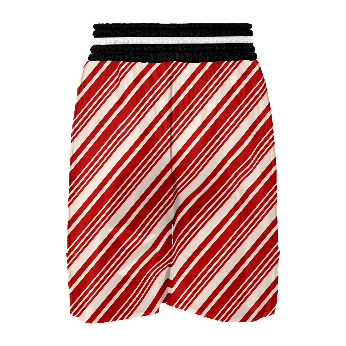Print Pattern Cady Cane Boxing Shorts-grizzshop