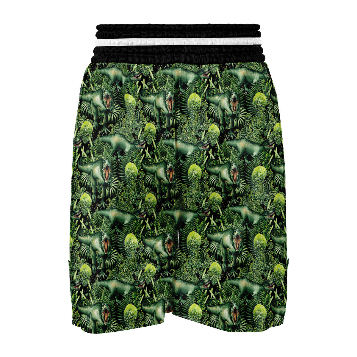 Print Pattern Dinosaur T rex Boxing Shorts-grizzshop