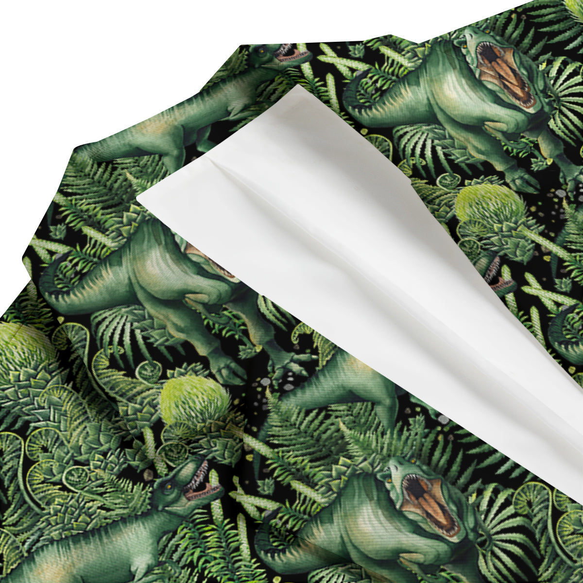 Print Pattern Dinosaur T rex Men's Blazer-grizzshop