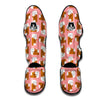 Print Pattern Emoji Poop Muay Thai Shin Guards-grizzshop