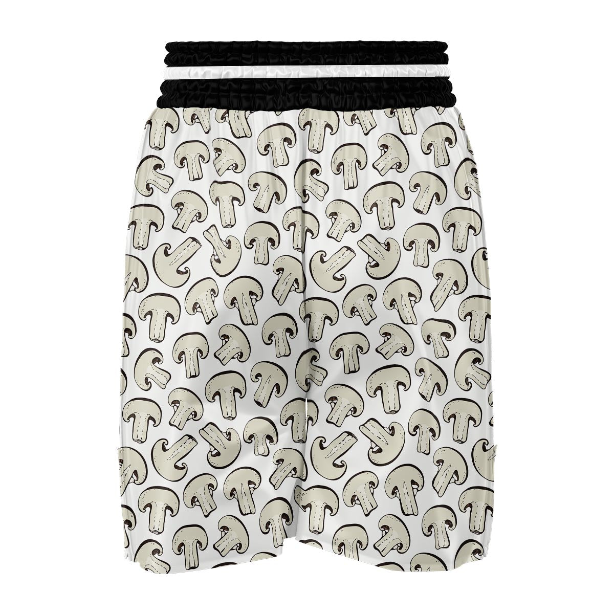 Print Pattern Mushroom Boxing Shorts-grizzshop