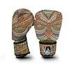 Print Pattern Owl Ornamental Boxing Gloves-grizzshop