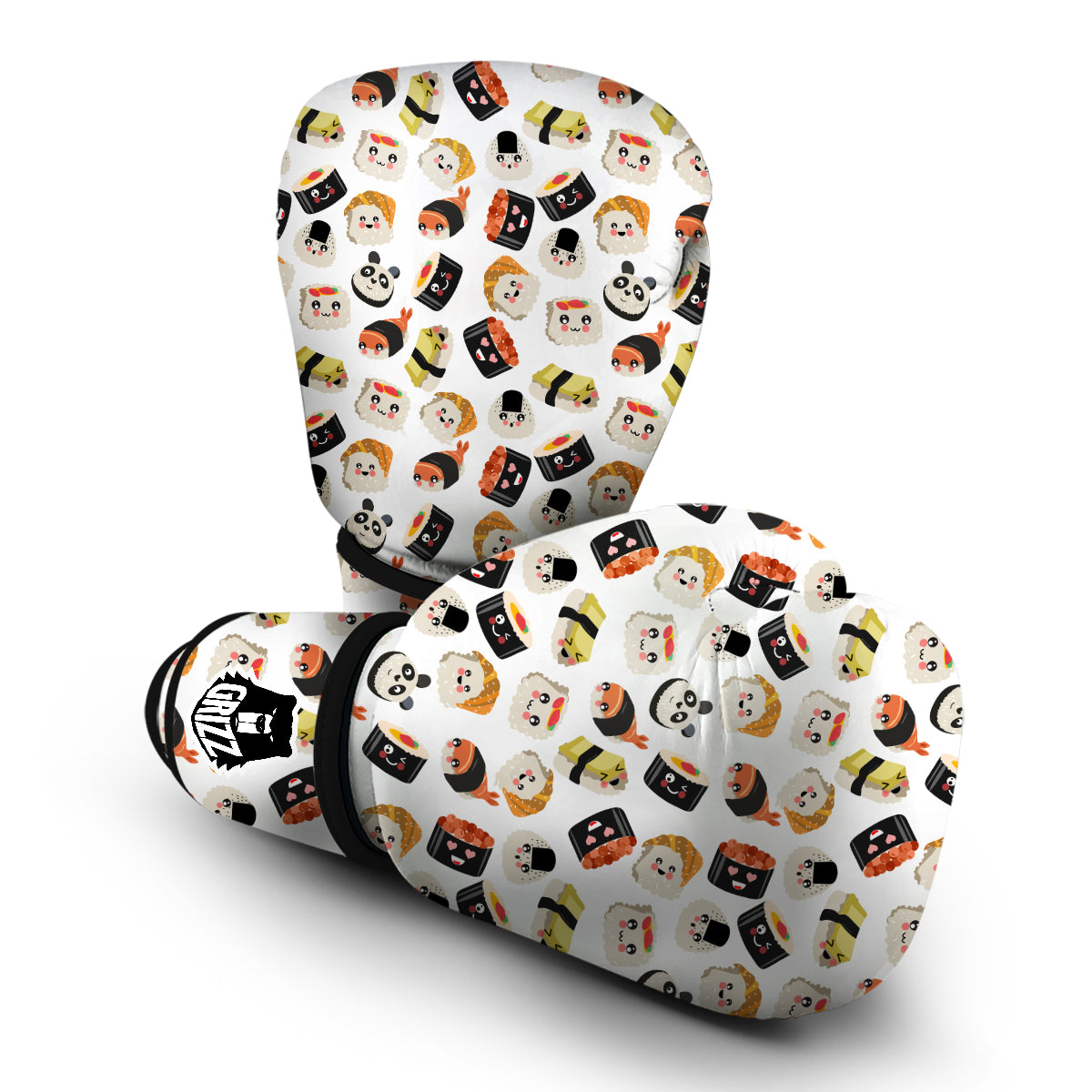 Print Pattern Sushi Boxing Gloves-grizzshop