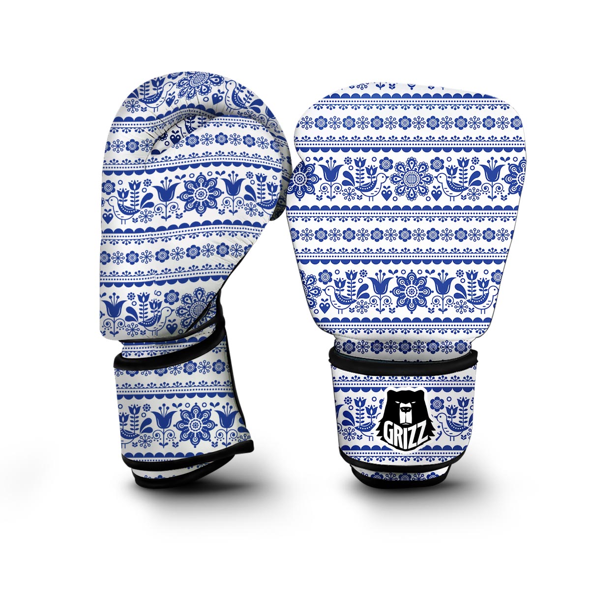Print Pattern Swedish Boxing Gloves-grizzshop