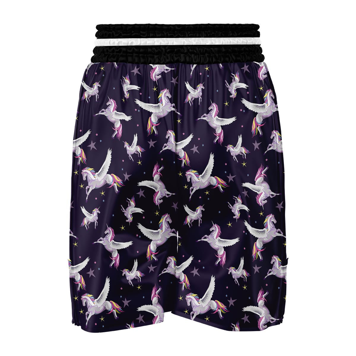 Print Pattern Unicorn Boxing Shorts-grizzshop