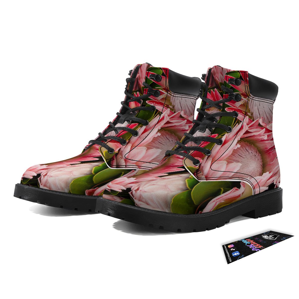Proteas Bunches Print Boots-grizzshop