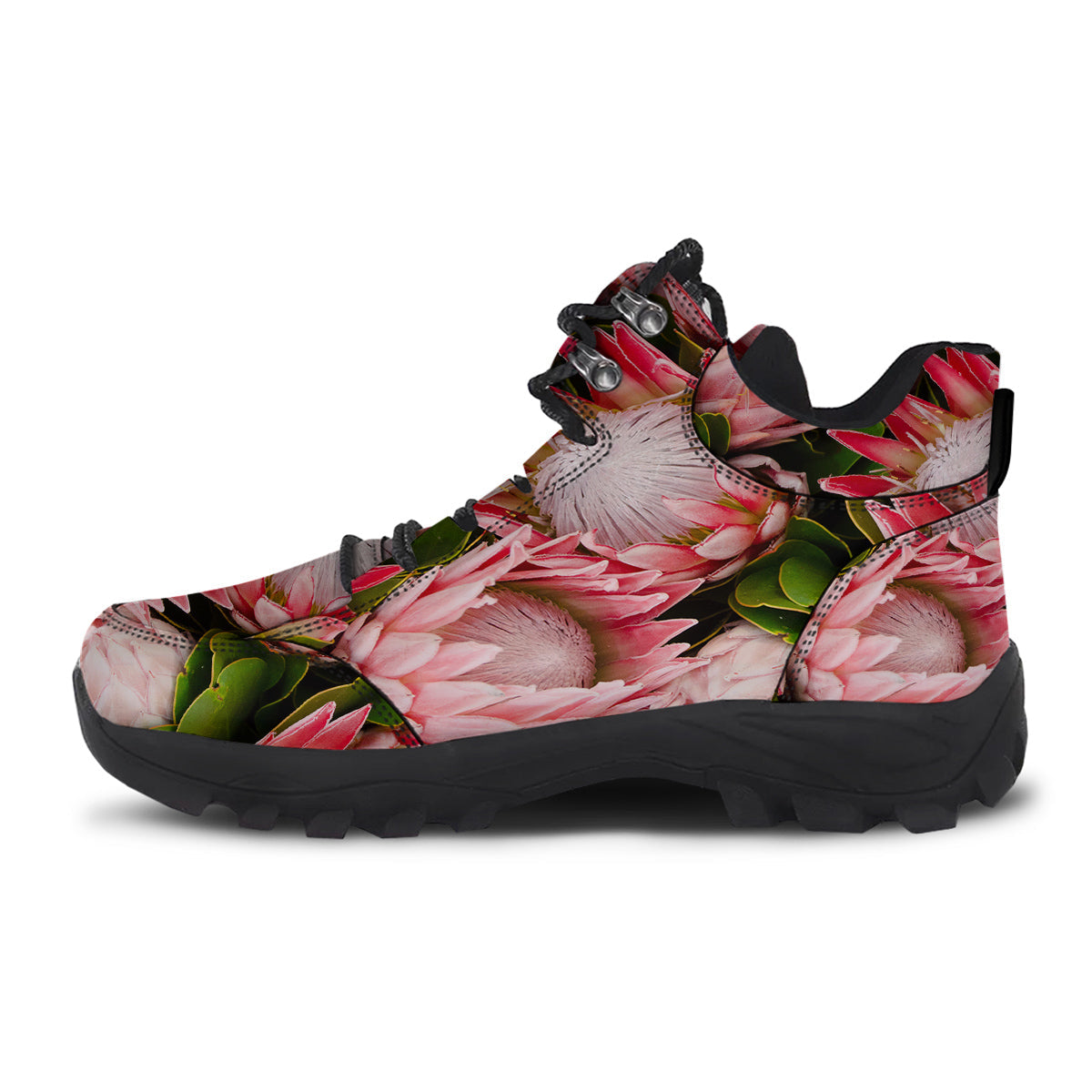 Proteas Bunches Print Hiking Shoes-grizzshop