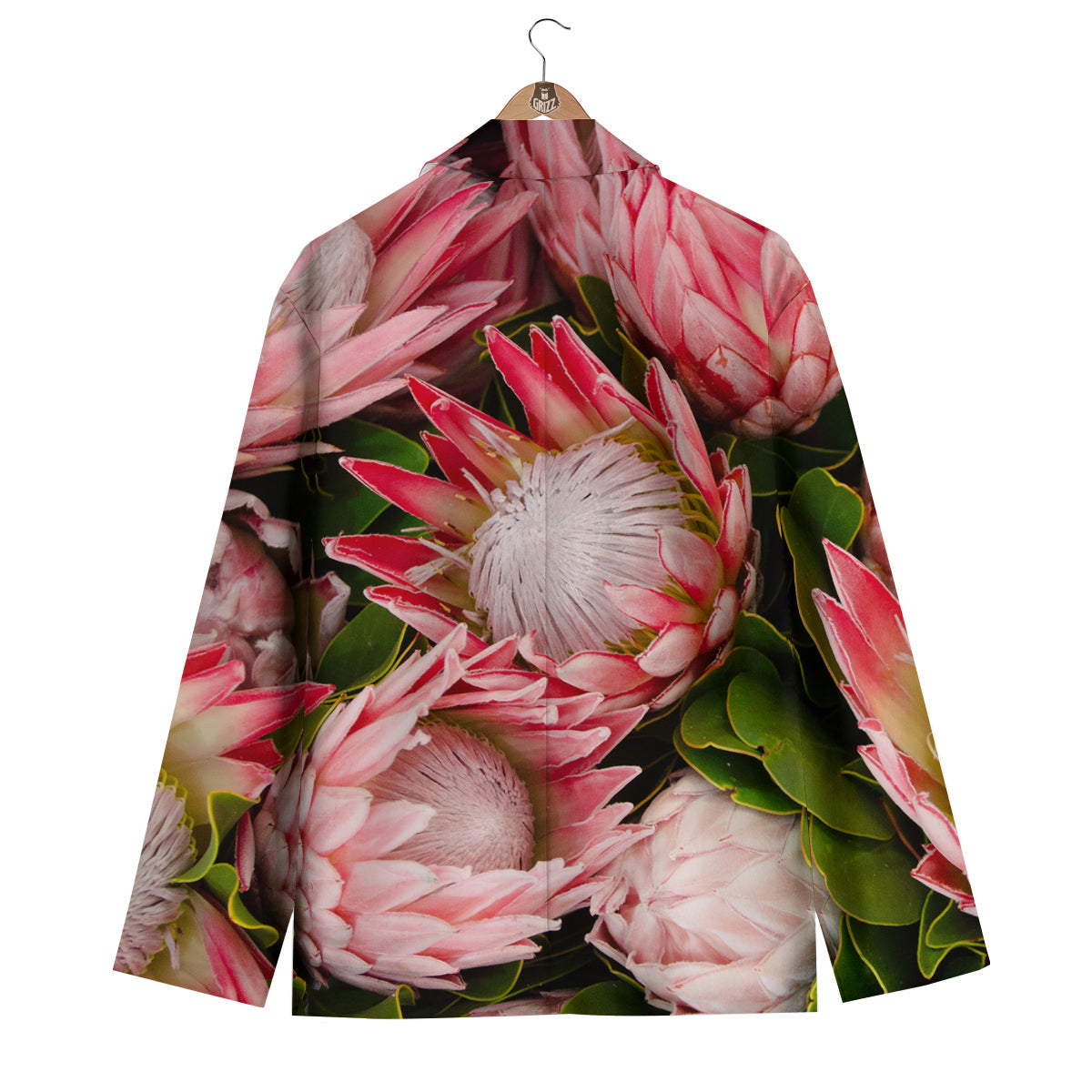 Proteas Bunches Print Men's Blazer-grizzshop