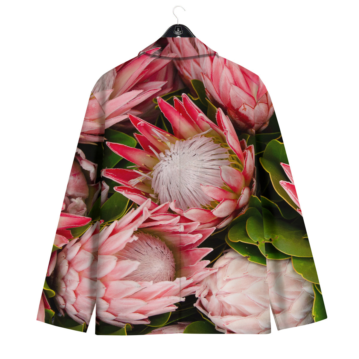 Proteas Bunches Print Men's Sport Coat-grizzshop