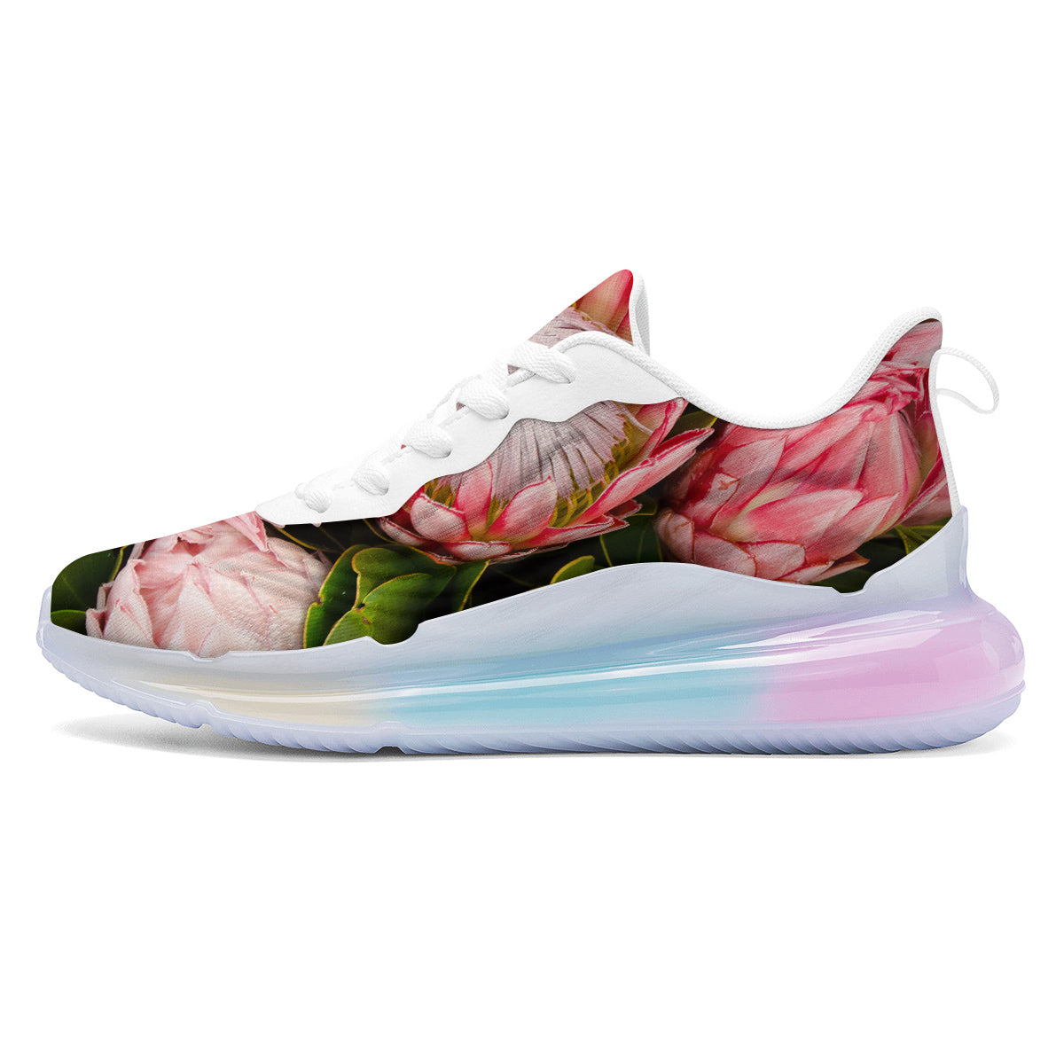 Proteas Bunches Print Running Sneakers-grizzshop