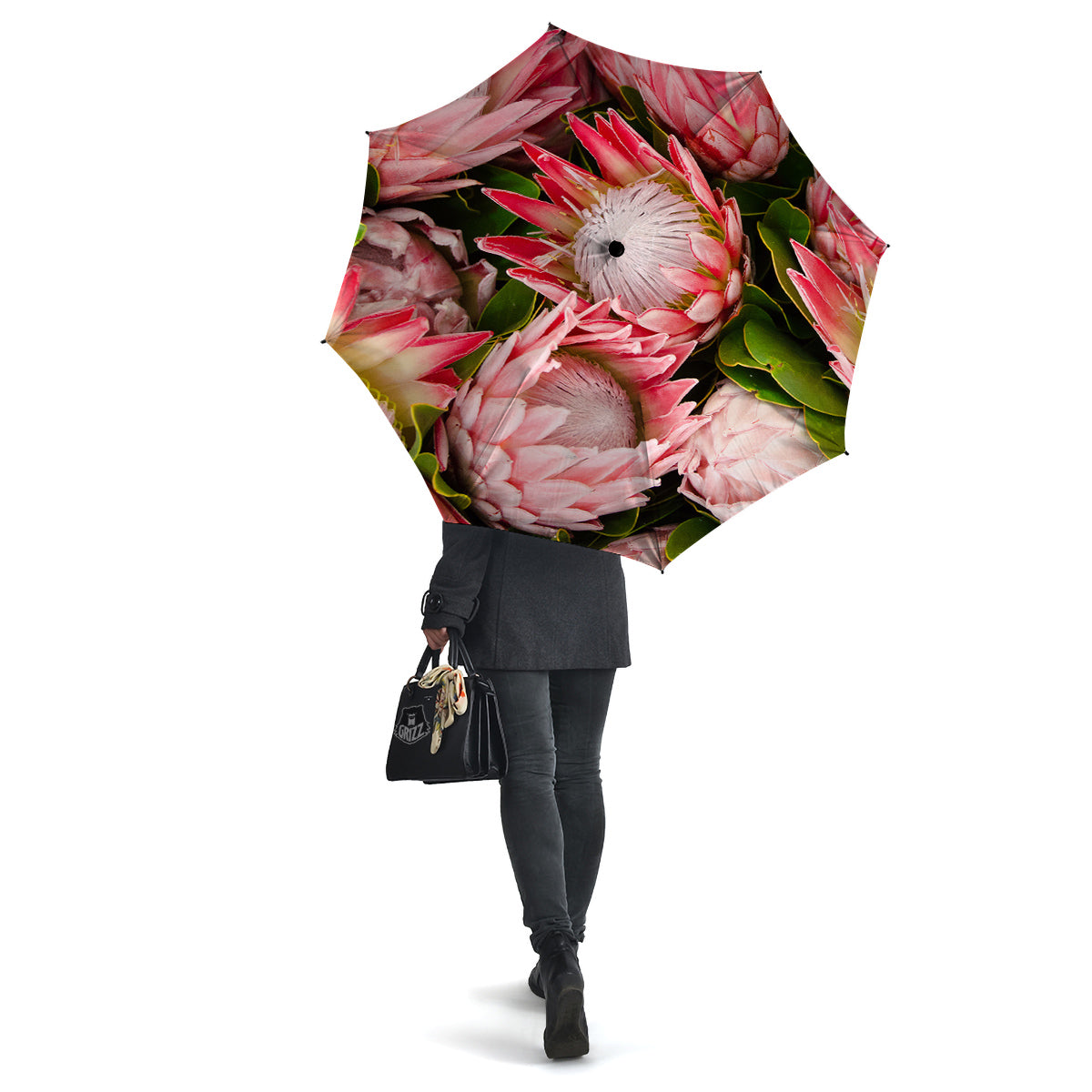 Proteas Bunches Print Umbrella-grizzshop