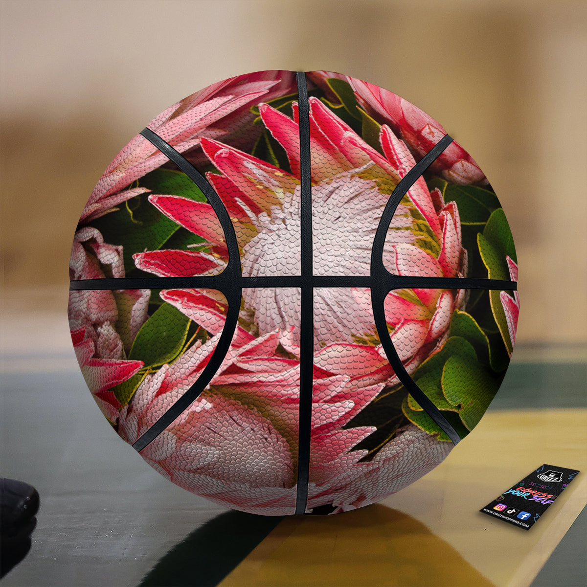Proteas Bunches Print Basketball