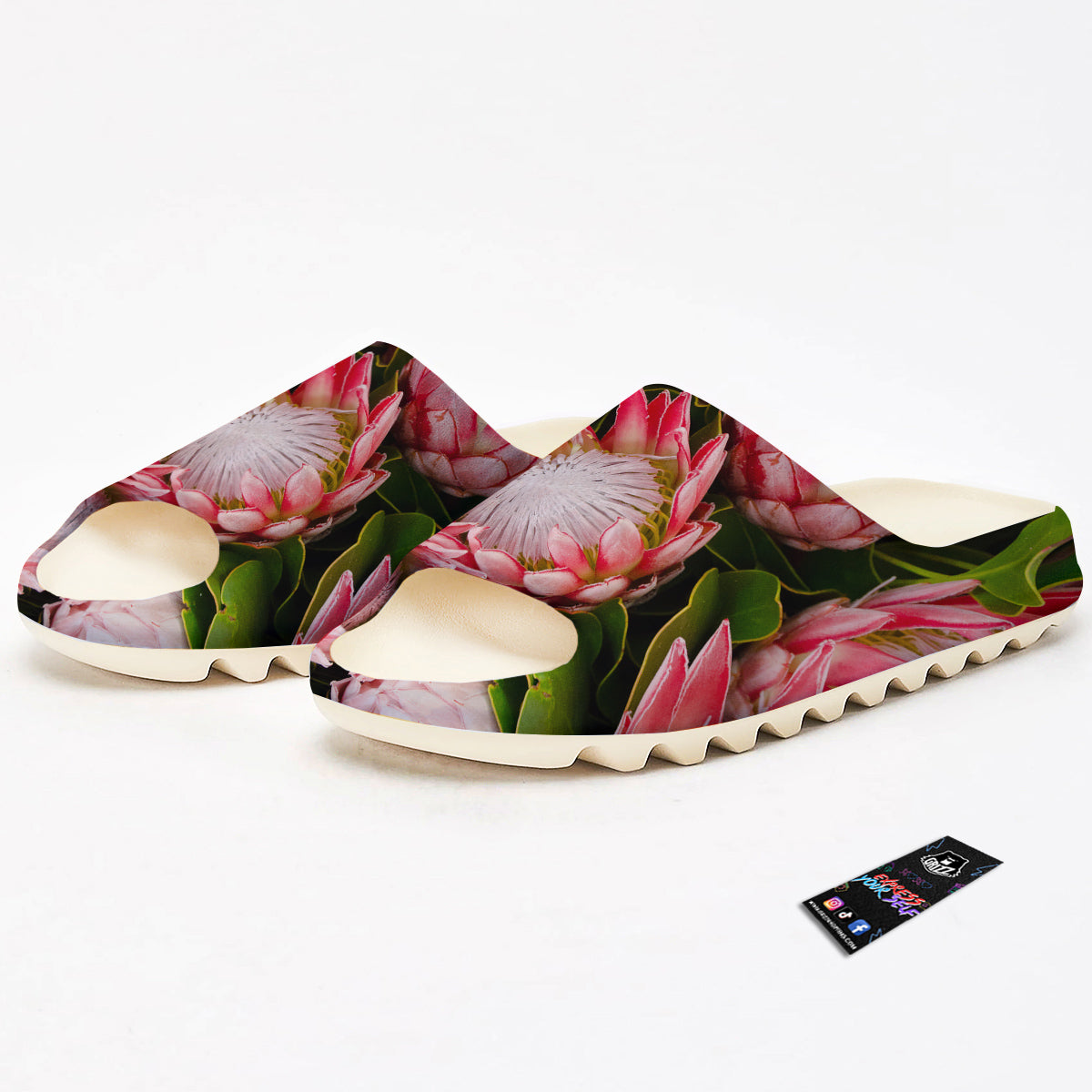 Proteas Bunches Print Sandals-grizzshop
