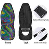 Psychedelic Abstract Print Car Seat Covers-grizzshop