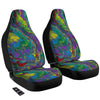 Psychedelic Abstract Print Car Seat Covers-grizzshop