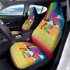 Psychedelic And Gradient Sky Rainbow Print Car Seat Covers-grizzshop