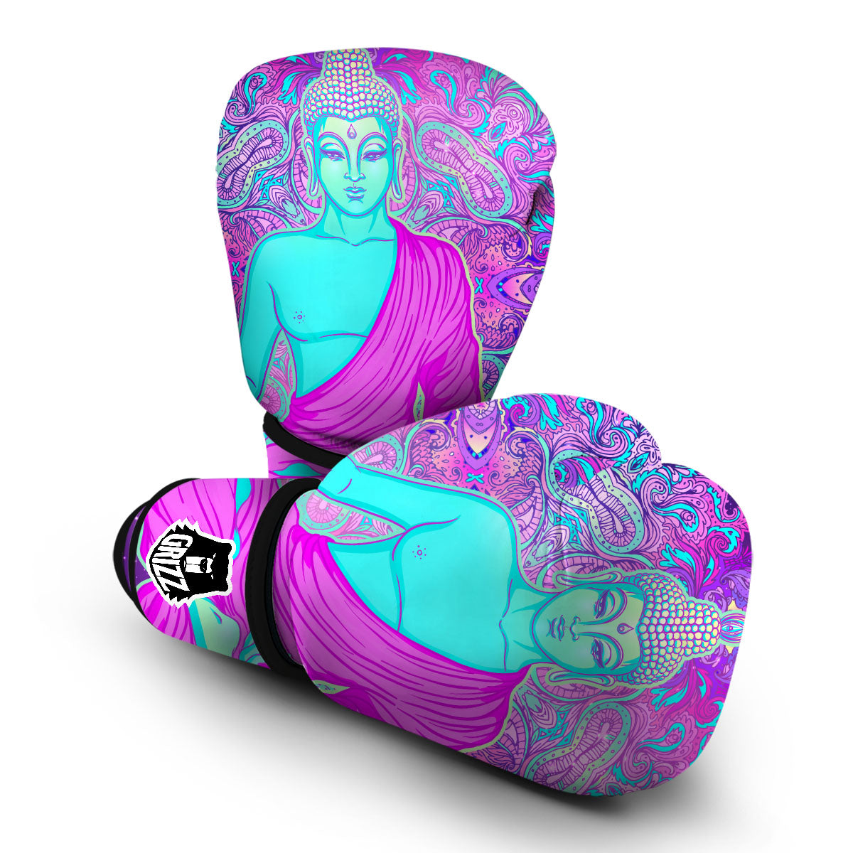 Psychedelic Buddha.jpg Boxing Gloves-grizzshop