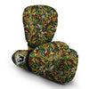 Psychedelic Christmas Pattern Print Boxing Gloves-grizzshop