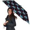 Psychedelic Hippie Retro Print Pattern Umbrella-grizzshop