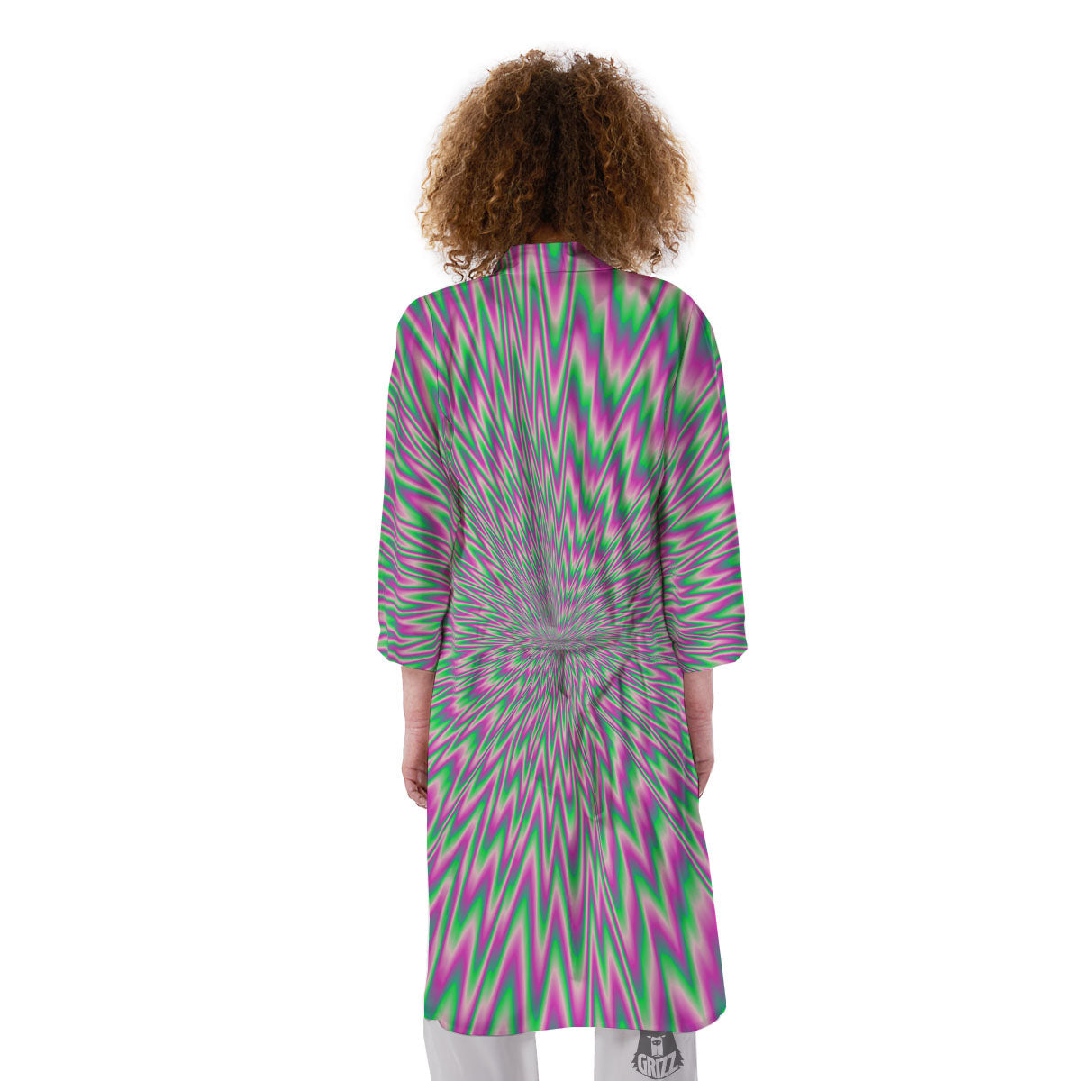 Psychedelic Optical Illusion Twinkle Kimono-grizzshop