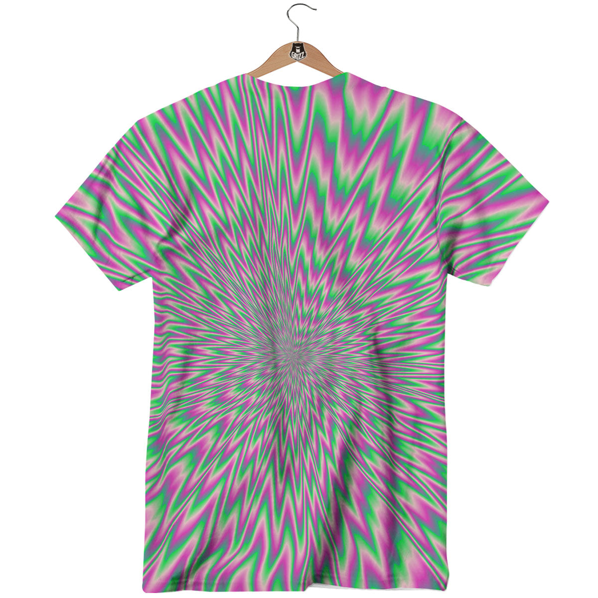 Psychedelic Optical Illusion Twinkle T-Shirt-grizzshop