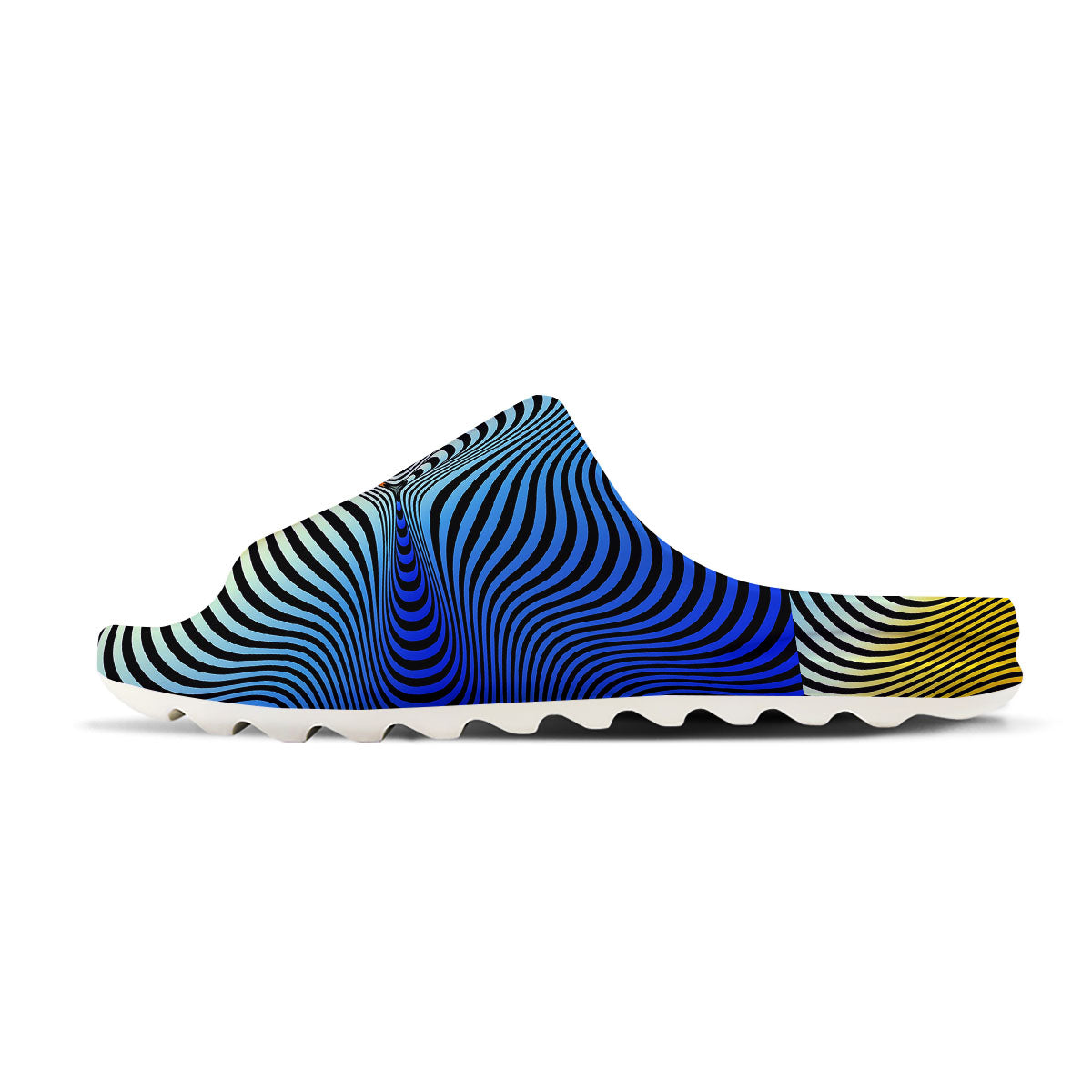 Psychedelic Optical Vibrant Illusion Sandals-grizzshop