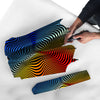 Psychedelic Optical Vibrant Illusion Umbrella-grizzshop