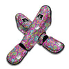 Psychedelic Pattern Print Muay Thai Shin Guards-grizzshop