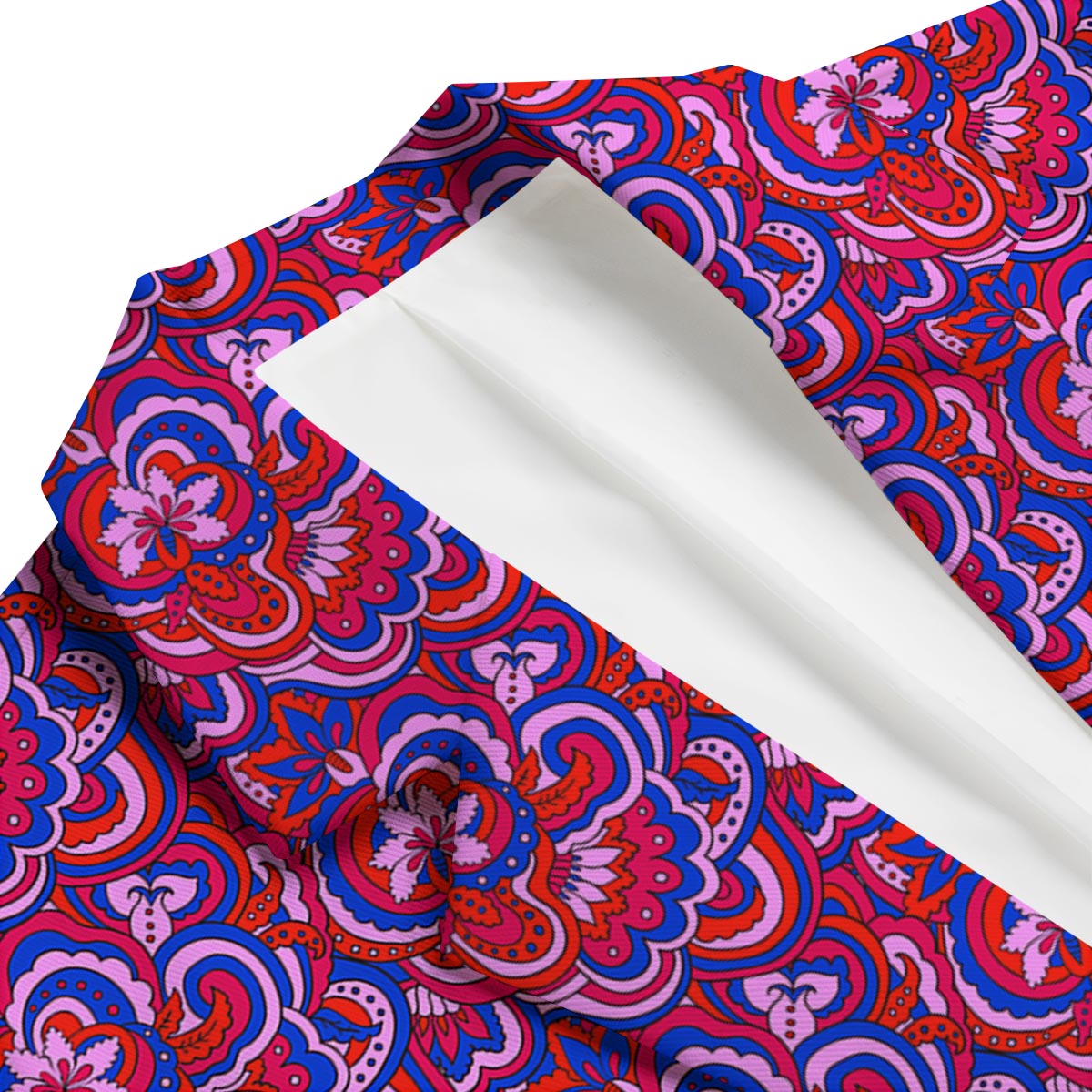 Psychedelic Print Pattern Men's Blazer-grizzshop