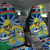 Psychedelic Space And Astronaut Print Car Seat Covers-grizzshop