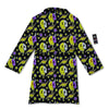 Psychedelic Trippy Acid Emoji Print Pattern Bathrobe-grizzshop