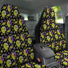 Psychedelic Trippy Acid Emoji Print Pattern Car Seat Covers-grizzshop