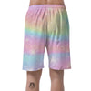 Psychedelic Trippy Holographic Men's Shorts-grizzshop