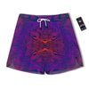 Psychedelic Trippy Ornament Print Men's Running Shorts-grizzshop