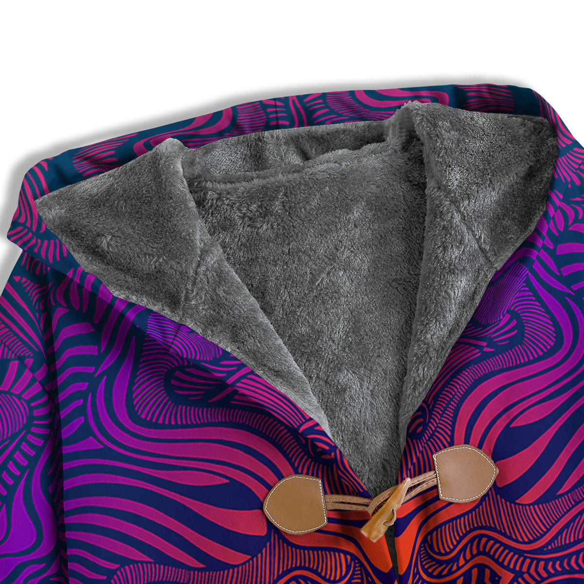 Psychedelic Trippy Ornament Print Men's Windbreaker Jacket-grizzshop