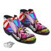 Psychedelic USA Statue of Liberty Independence Day Print Ankle Boots-grizzshop