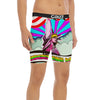 Psychedelic USA Statue of Liberty Independence Day Print Boxer Briefs-grizzshop