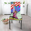 Psychedelic USA Statue of Liberty Independence Day Print Dining Chair Slipcover-grizzshop