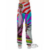 Psychedelic USA Statue of Liberty Independence Day Print Pajama Pants-grizzshop